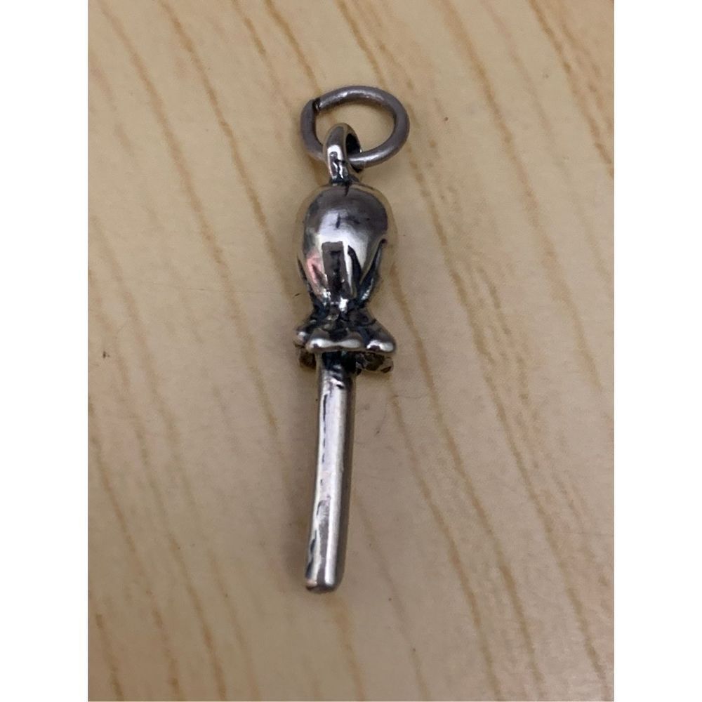 Lollipop Sterling Silver Jewelry Charm